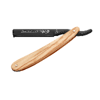 DOVO Shavette Olive Wood